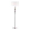 Madrid Floor Lamp Satin Chrome picture on the white background