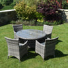 Madrid Garden Dining Table & Chairs Set life style picture