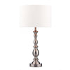 Madrid Table Lamp Satin Chrome picture on the white background