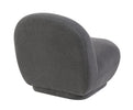 Maisie Accent Chair Grey made in a plush fabric