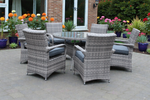 Majorca Garden Table & Chairs Set rattan dining set
