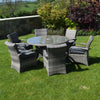 Majorca Garden Table & Chairs Set life style picture