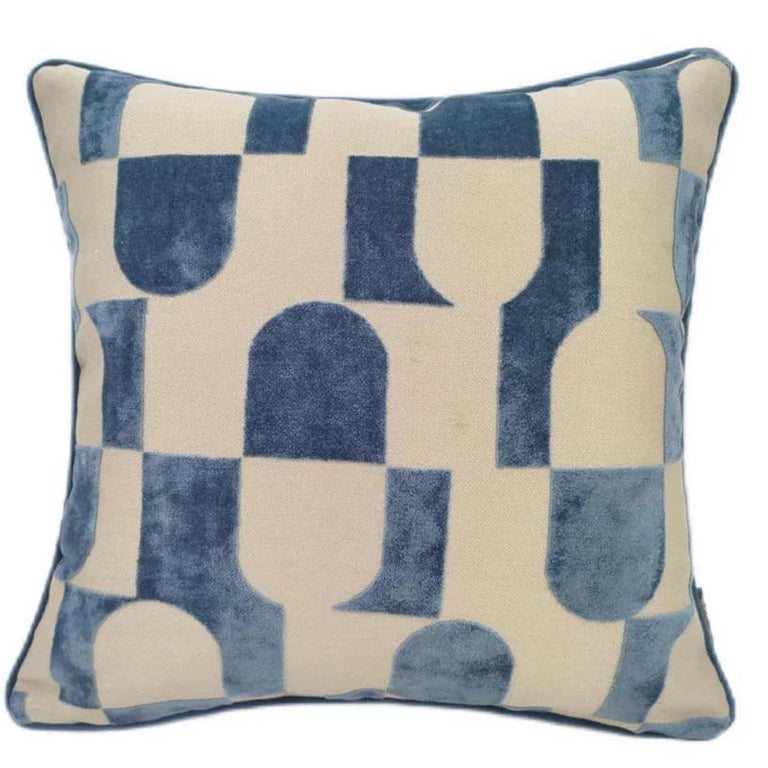 Malini Chillpill Blue Cushion