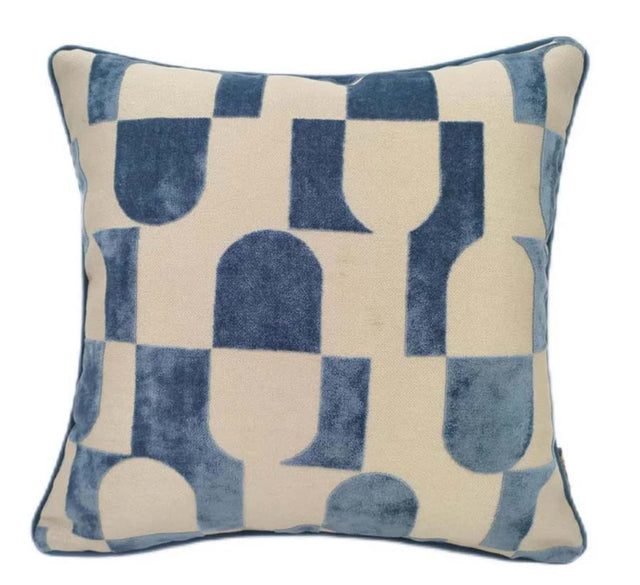 Malini Chillpill Blue Cushion