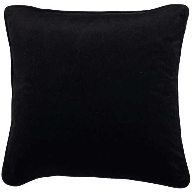 Malini Gentlestrokes Black Cushion