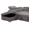 Sofa bed with ottoman