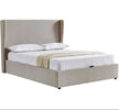 Margot Double 4'6 Ottoman Bed Greige picture on the white background