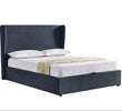 Margot Double 4'6 Ottoman Bed Navy picture on the white background