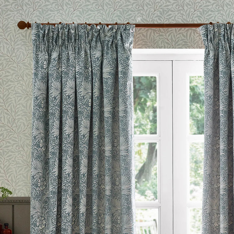 Marigold Floral Jacquard PP Curtains