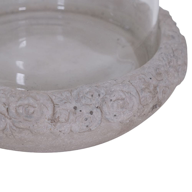 Marino Rose Windlight Candle Holder Large - Glass Candle Holder Collection