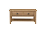 Marsden Coffee Table Natural Oak front view picture