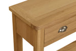 Marsden Console Table Natural Oak picture from the top