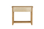Marsden Console Table Natural Oak picture from the back