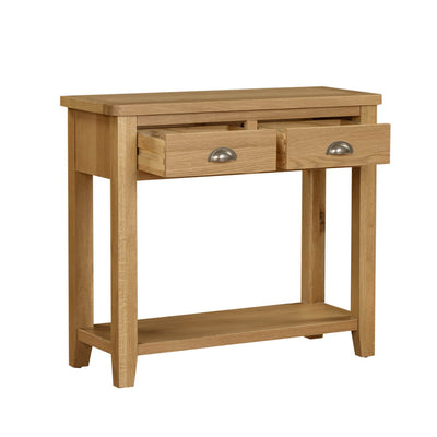 Marsden Console Table Natural Oak