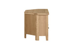 Marsden Corner TV Unit 90 cm Natural Oak side view picture