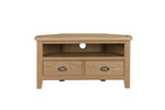 Marsden Corner TV Unit 90 cm Natural Oak front view picture