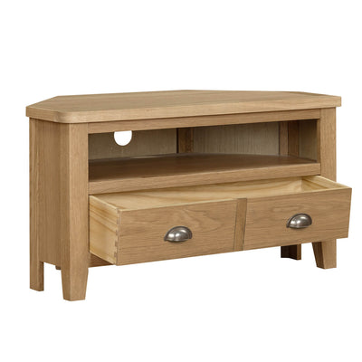 Marsden Corner TV Unit 90 cm Natural Oak