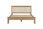 Marsden Double 4'6" Bed Natural Oak front view picture