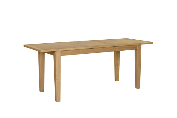 Marsden Extending Dining Table 120/160 cm Natural Oak picture on the white background