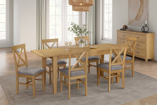Marsden Extendable Dining Table 160/200 cm Natural Oak
