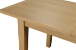 Marsden Extendable Dining Table 160/200 cm Natural Oak close view picture of the table top