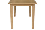 Marsden Extendable Dining Table 160/200 cm Natural Oak close view picture of the tables legs