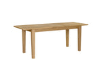 Marsden Extendable Dining Table 160/200 cm Natural Oak picture on the white background