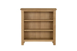 Marsden Low Bookcase Natural Oak front view picture