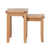 Marsden Nest of Tables in Natural Oak shown from the side (7)