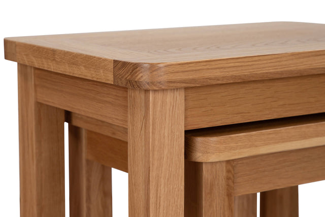 Marsden Nest of Tables Natural Oak