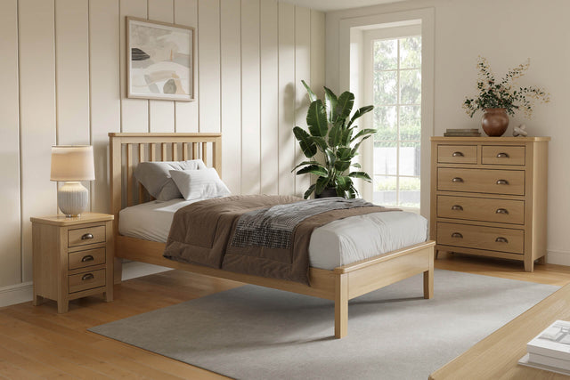 Marsden Single 3' Bed Natural Oak