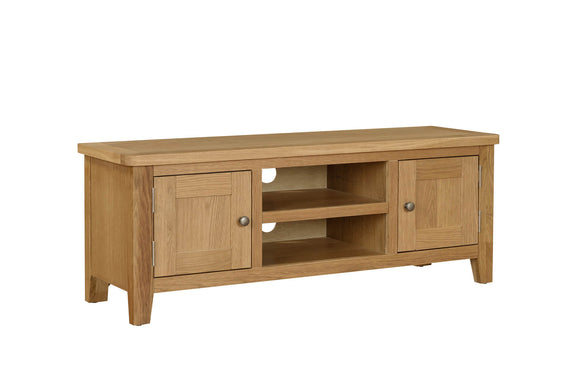 Marsden TV Unit 120 cm Natural Oak picture on the white background