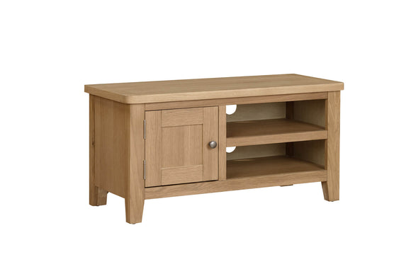 Marsden TV Unit 90 cm Natural Oak picture on the white background