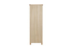 Marsden Tall Bookcase Natural Oak picture from the back