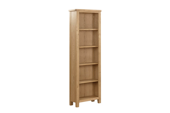 Marsden Tall Bookcase Natural Oak picture on the white background