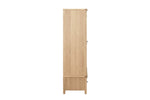 Marsden Wardrobe Natural Oak side view picture