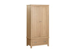Marsden Wardrobe Natural Oak picture on the white background