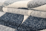 Mason 105 Geometric Rug Grey Blue: picture of the color palet