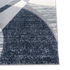 Mason Geometric Rug 103 Navy Grey picture of the corner