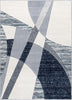 Mason Geometric Rug 103 Navy Grey picture of the rug design