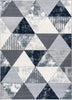 Mason Geometric Rug 108 Grey Blue picture of the rug design