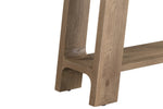 Massimo Console Table Cashew close view picture of the table legs