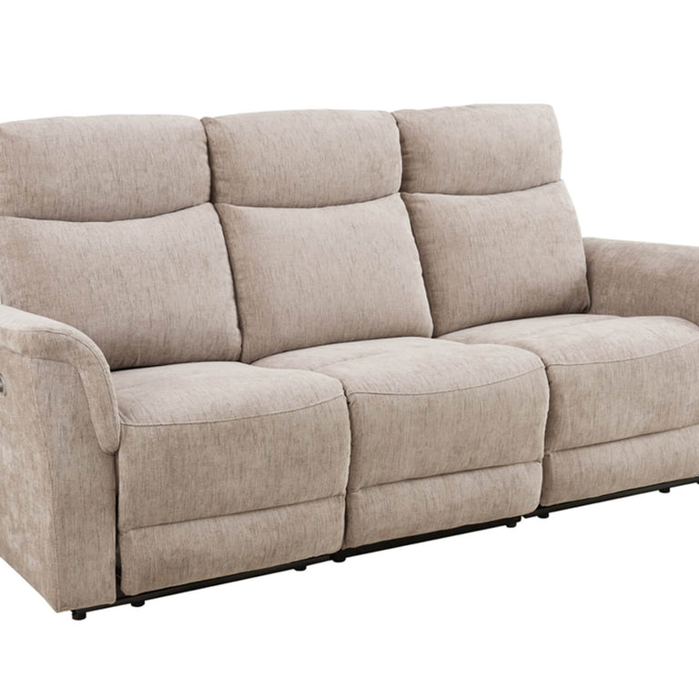 Maude 3 Seater Recliner Sofa Mocha