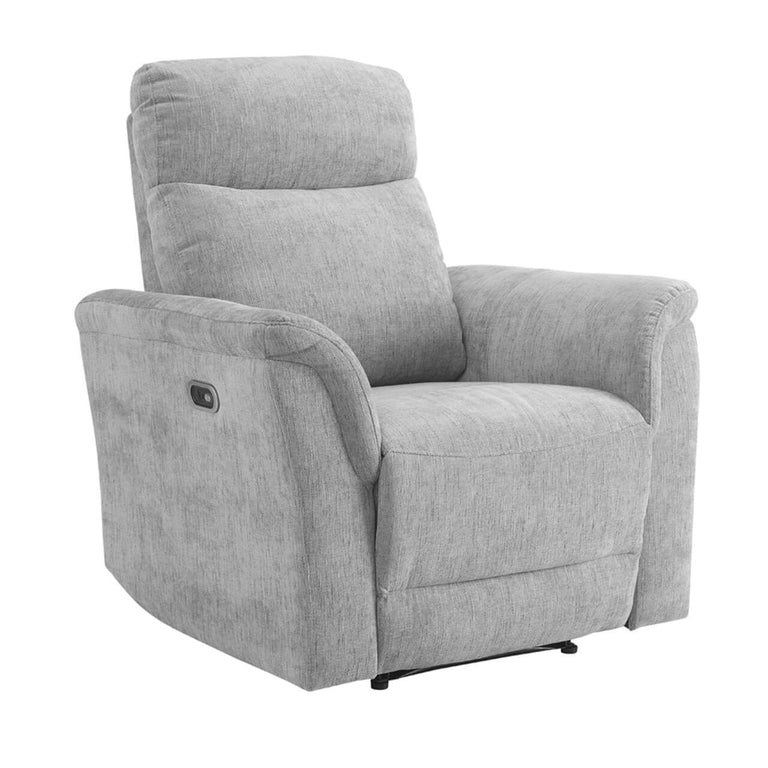 Maude Electric Recliner Chair Grey