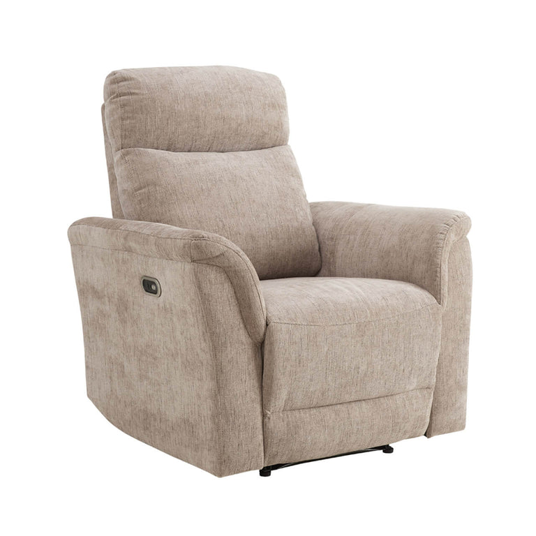Maude Electric Recliner Chair Mocha
