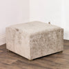 Maya Set of 2 Tray Table Pouffes Sand picture of the large pouffe