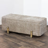 Maya Storage Bench Cappuccino Large life style picture