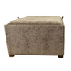 Maya Tray Table Pouffe Cappuccino Large picture on the white background