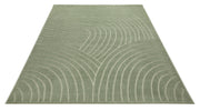 Concept Looms Maze Rug MAZ105 Green perfect for bedrooms and dining rooms