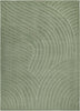 Concept Looms Maze Rug MAZ105 Green picture of the rug geometric design